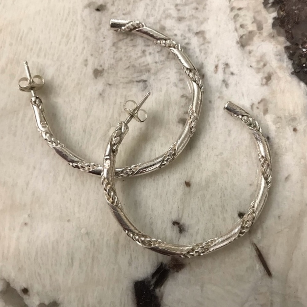 Native American Hand Crafted Solid Sterling Silve… - image 2